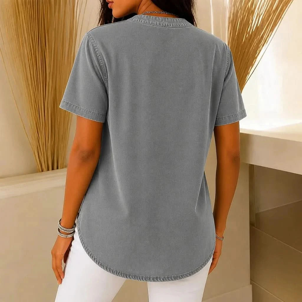 Relaxed Fit Tunic Top