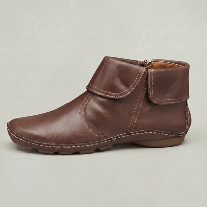 Lässige Stiefeletten mit seitlichem Reißverschluss für den Alltag