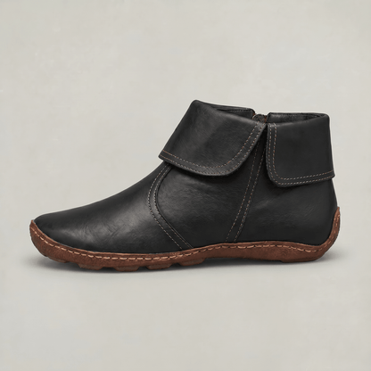 Lässige Stiefeletten mit seitlichem Reißverschluss für den Alltag