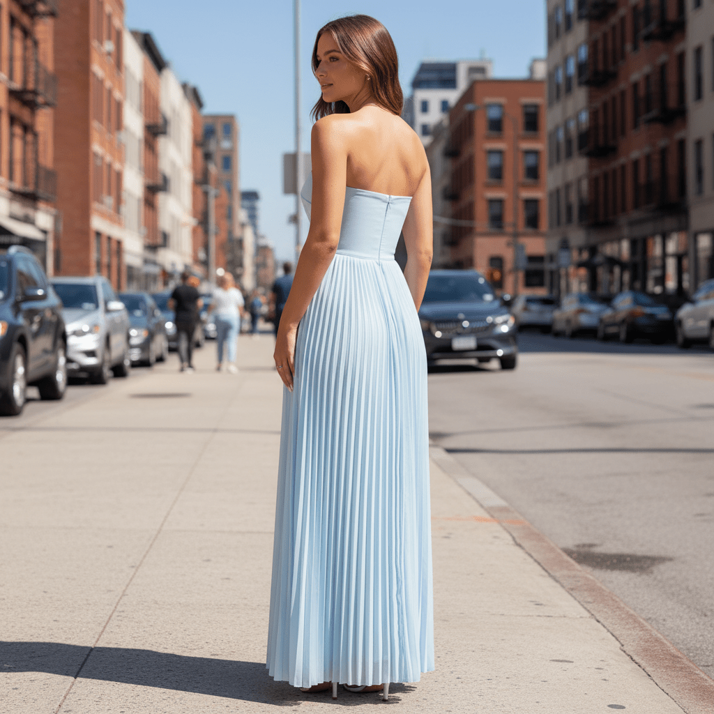 Strapless Maxi Dress