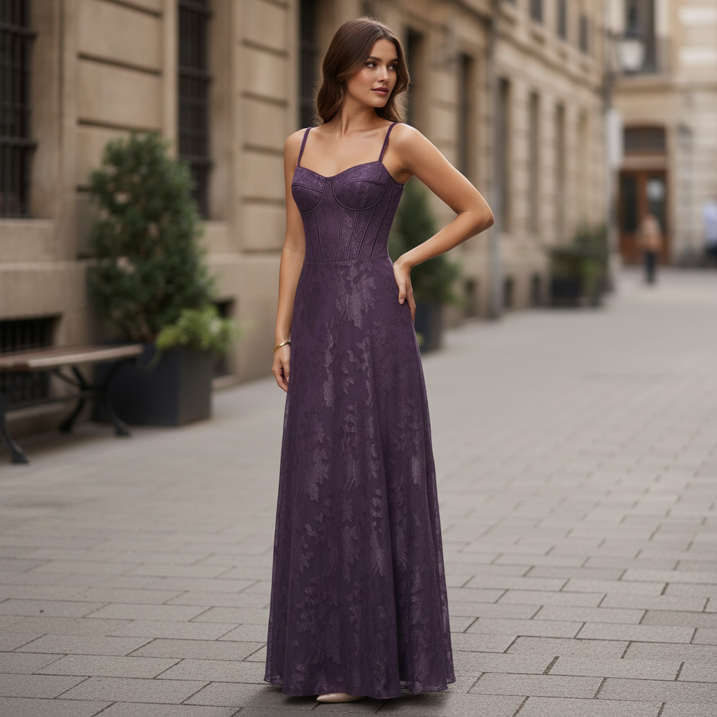 Soft Draped One Shoulder Maxi Dress