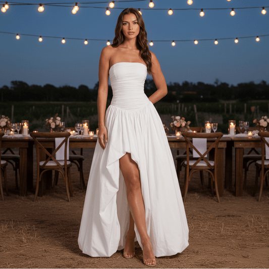 Strapless Maxi Dress