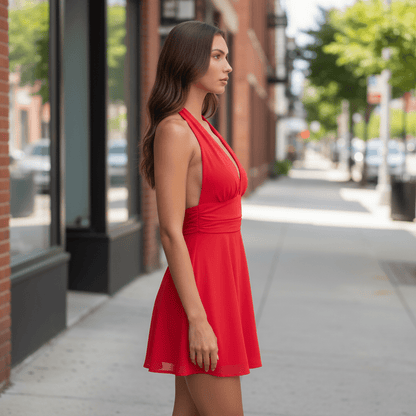 Sleeveless Open Back Maxi Dress