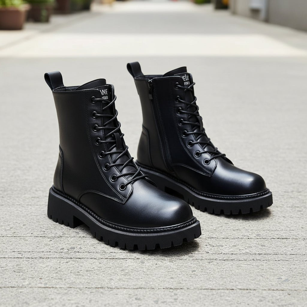 Versatile Black Winter Boots
