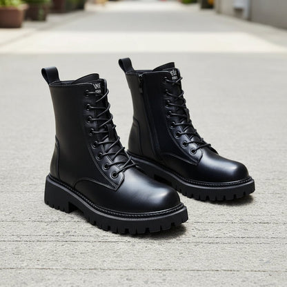 Versatile Black Winter Boots