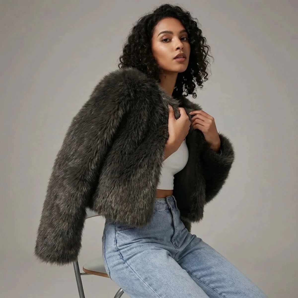 Women's Short Outerwear Cardigan