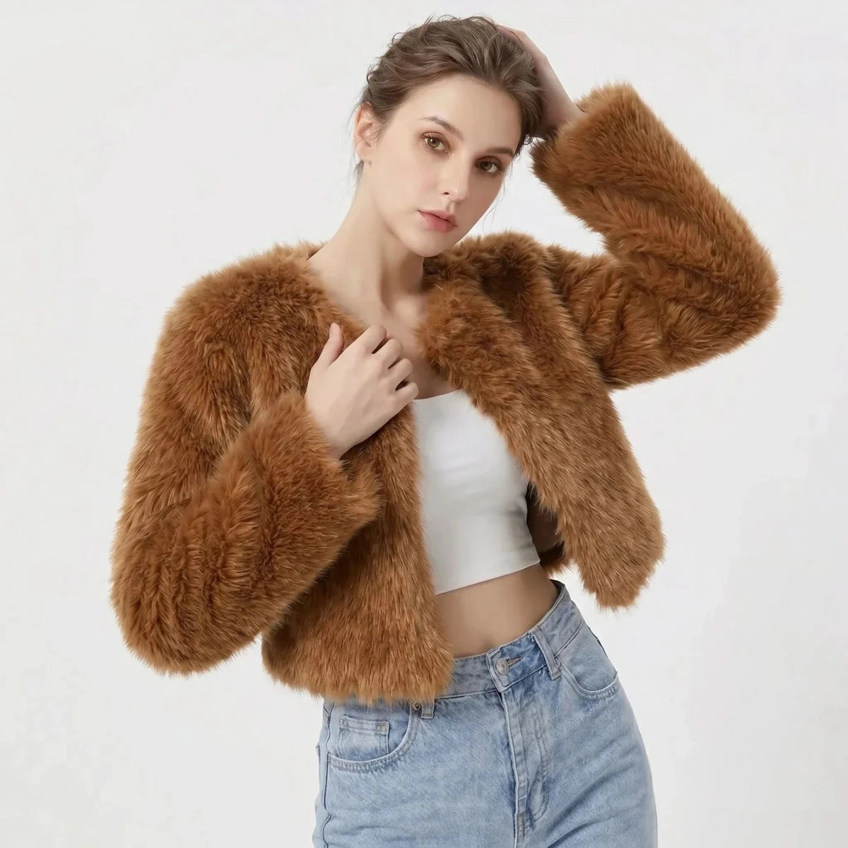 Women's Short Outerwear Cardigan