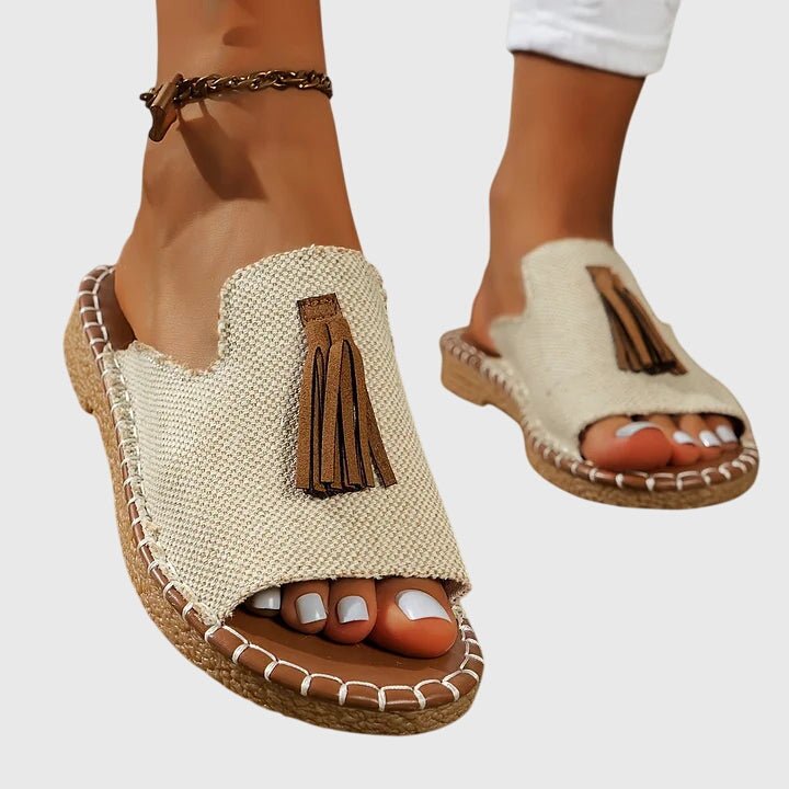 Boho Tassel Comfort Sandals