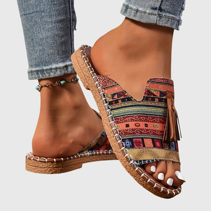 Boho Tassel Comfort Sandals
