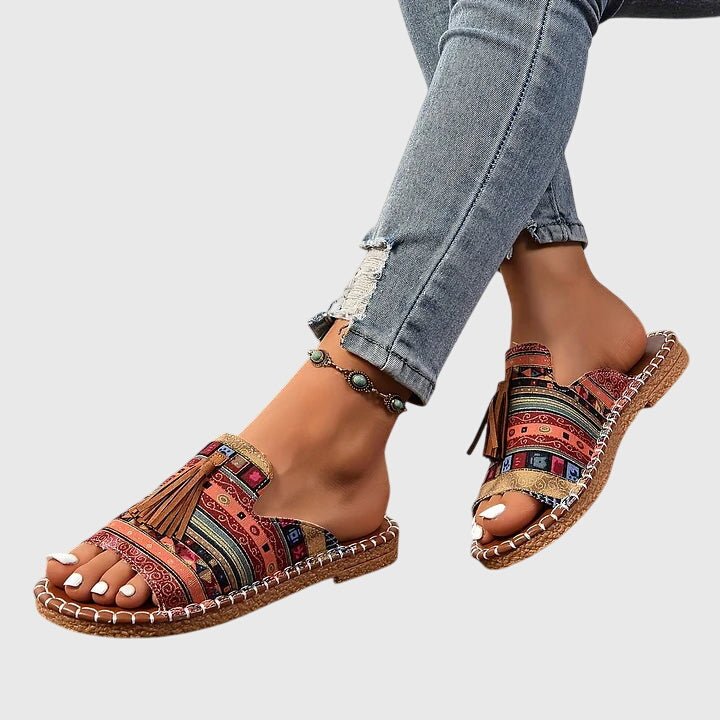 Boho Tassel Comfort Sandals