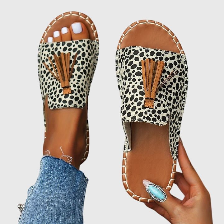 Boho Tassel Comfort Sandals