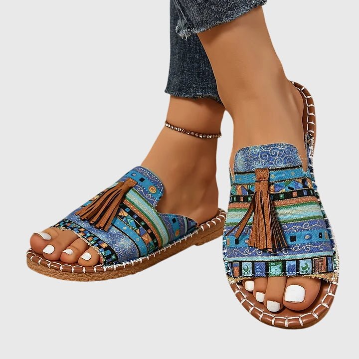 Boho Tassel Comfort Sandals