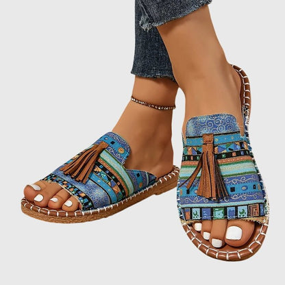 Boho Tassel Comfort Sandals