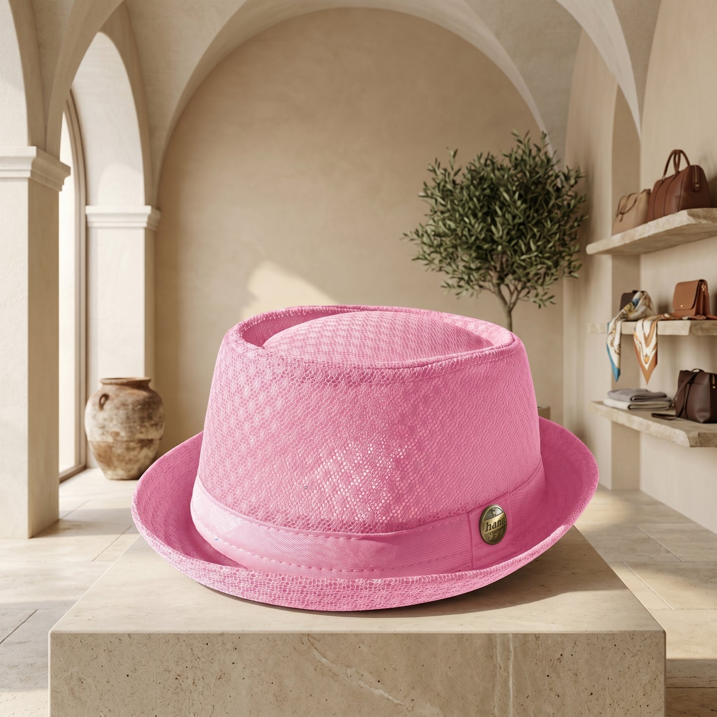 Classic Summer Pork Pie Hat