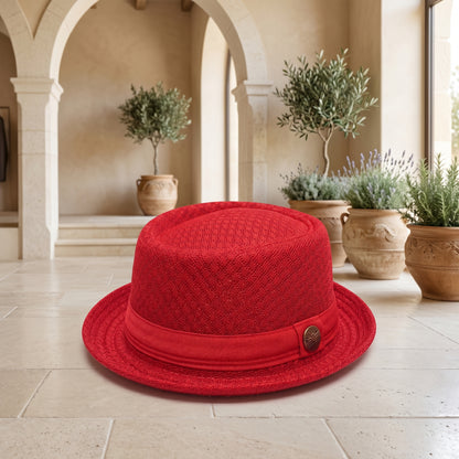 Classic Summer Pork Pie Hat