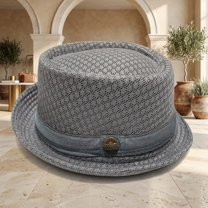 Classic Summer Pork Pie Hat
