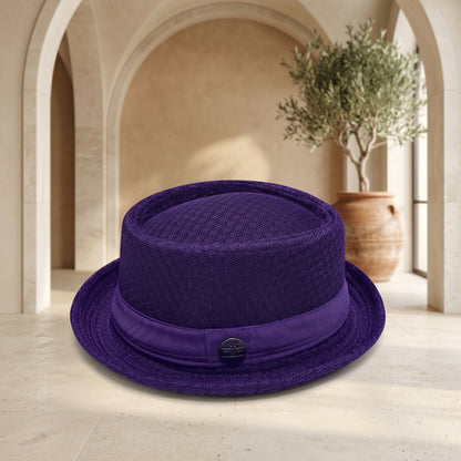 Classic Summer Pork Pie Hat