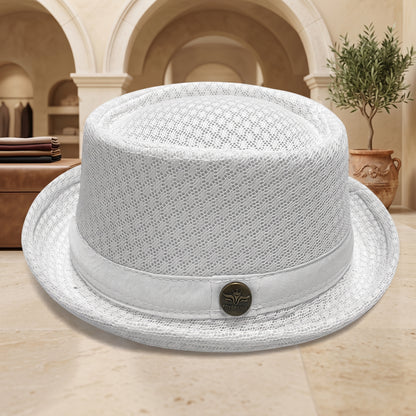 Classic Summer Pork Pie Hat