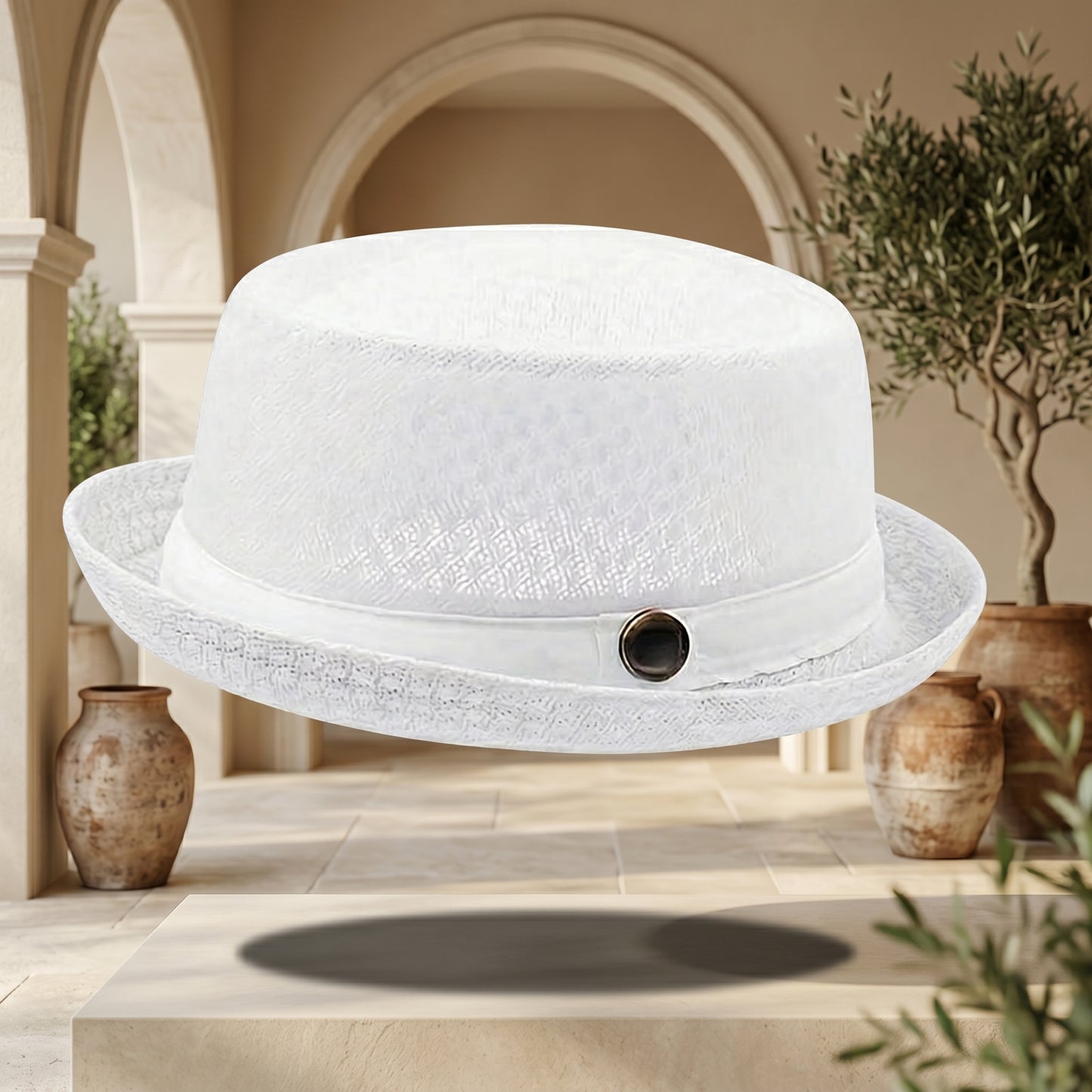 Classic Summer Pork Pie Hat