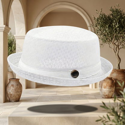 Classic Summer Pork Pie Hat