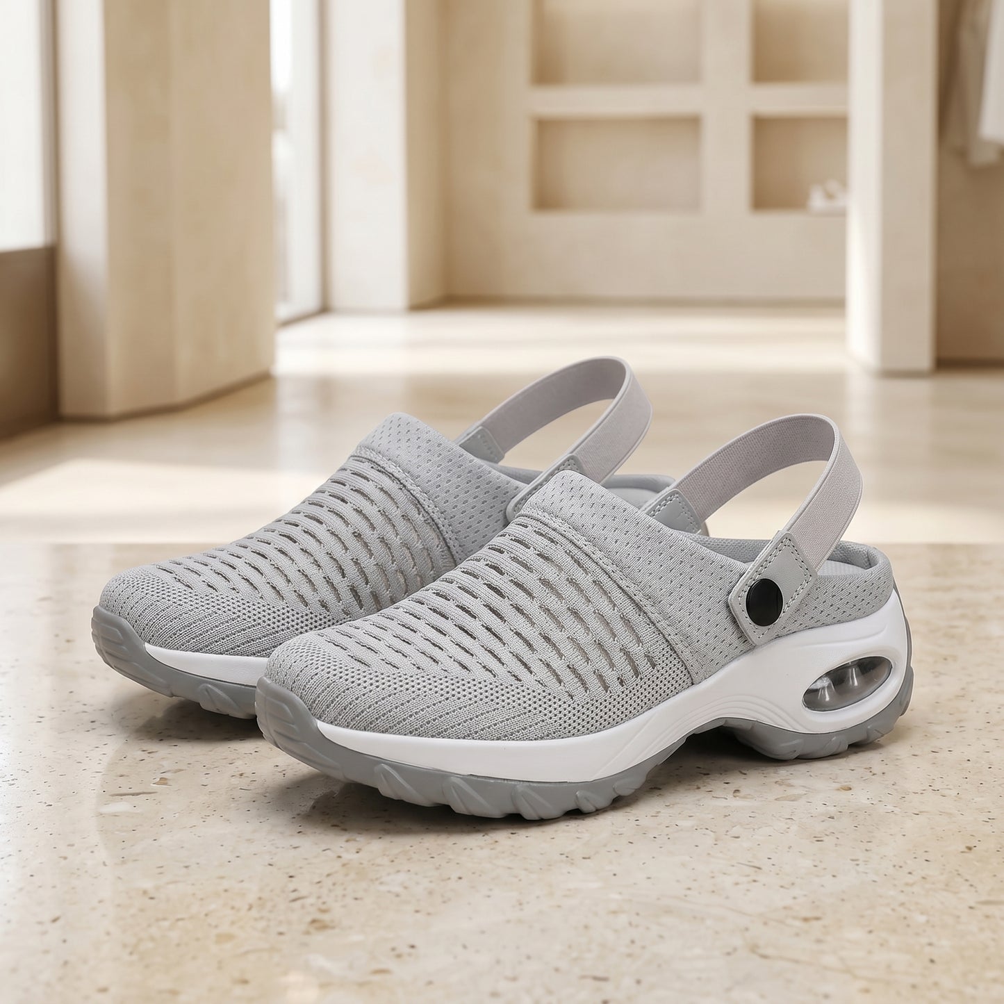 Air Cushion Comfort Walking Clogs