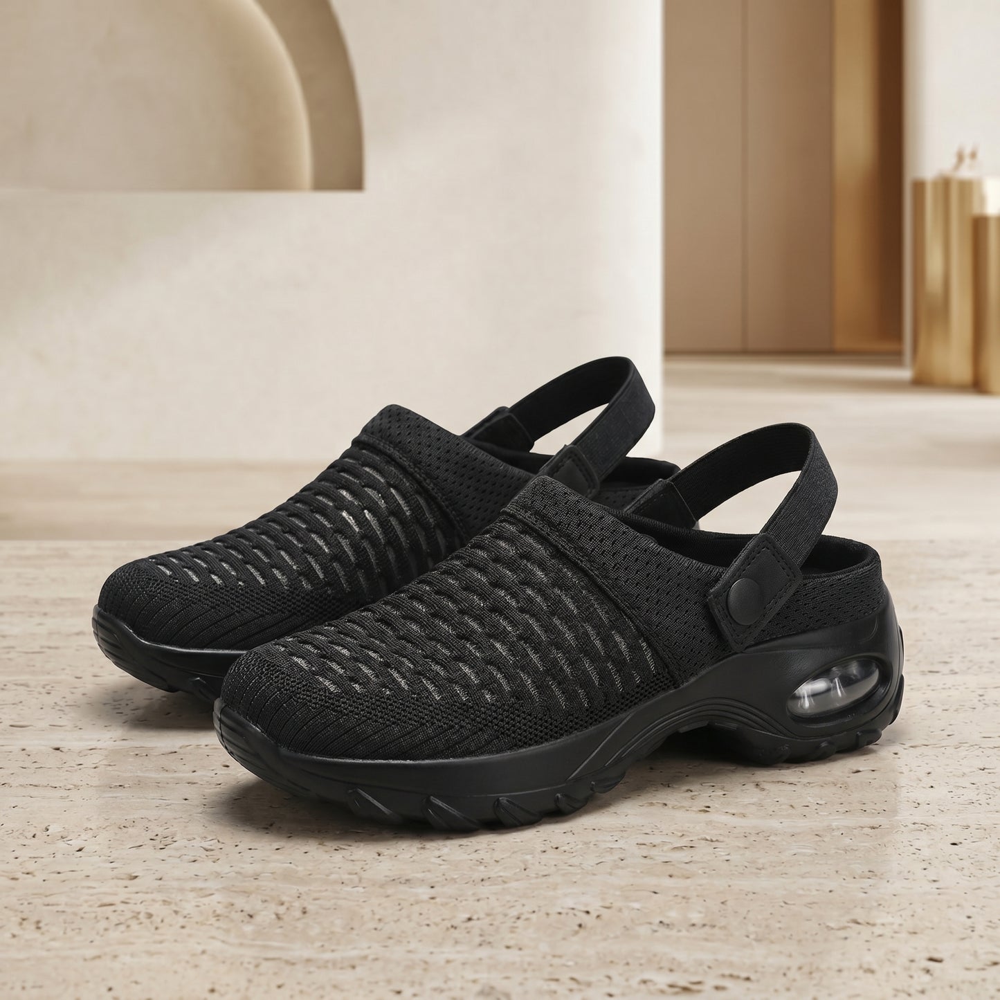 Air Cushion Comfort Walking Clogs