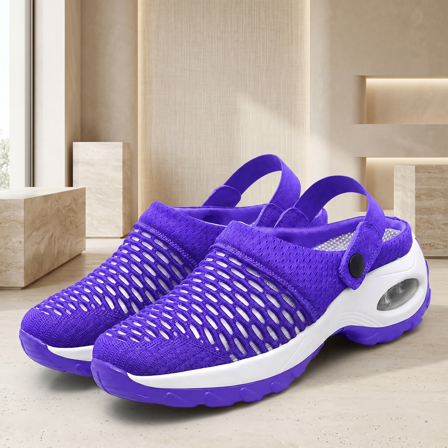 Air Cushion Comfort Walking Clogs