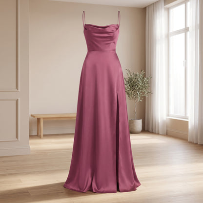 Elegant Side Slit Maxi Dress