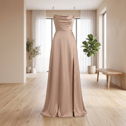 Elegant Side Slit Maxi Dress