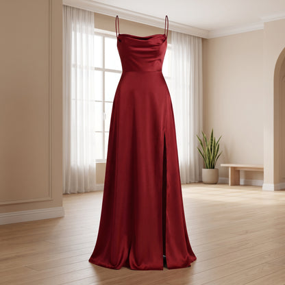 Elegant Side Slit Maxi Dress