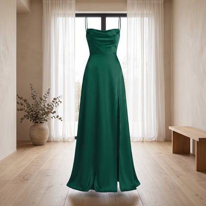 Elegant Side Slit Maxi Dress