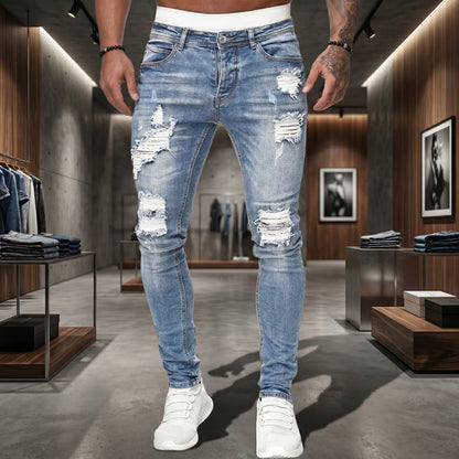 Urban Edge Distressed Skinny Jeans