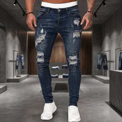 Urban Edge Distressed Skinny Jeans