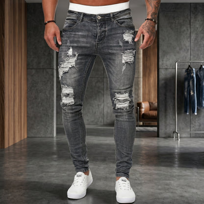 Urban Edge Distressed Skinny Jeans