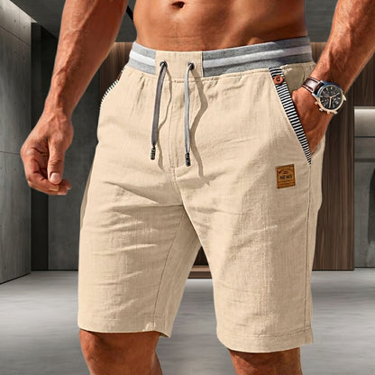 Coastal Comfort Drawstring Summer Shorts