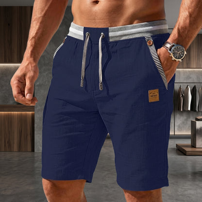 Coastal Comfort Drawstring Summer Shorts