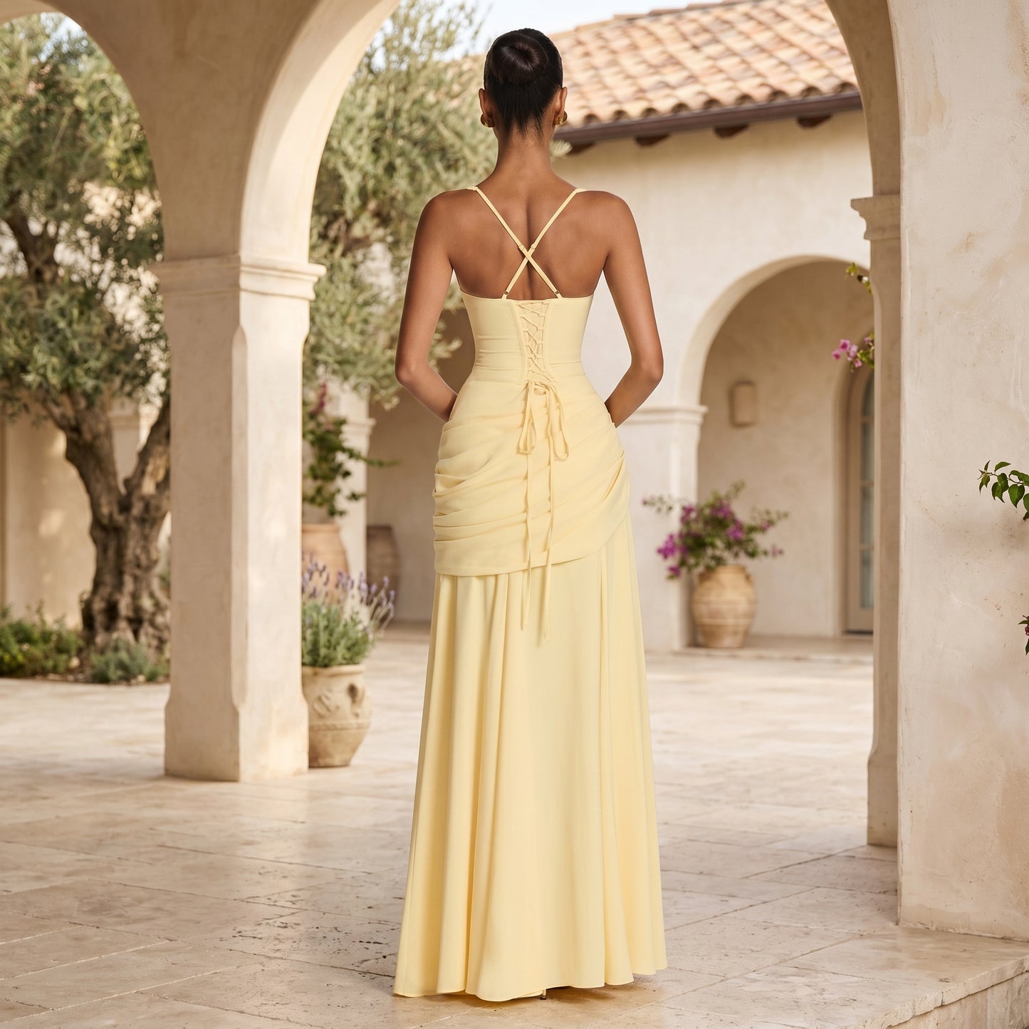 Moonlit Elegance Occasion Maxi Dress