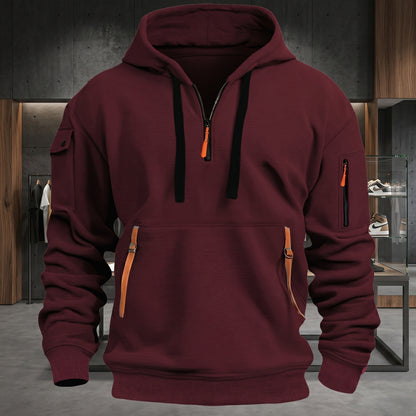 Summit Trail Zip Pocket Hoodie