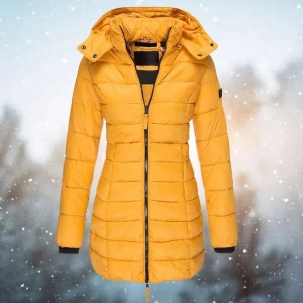 Longline Hooded Puffer Jacket