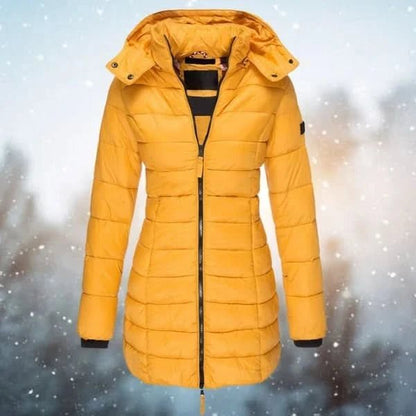Longline Hooded Puffer Jacket