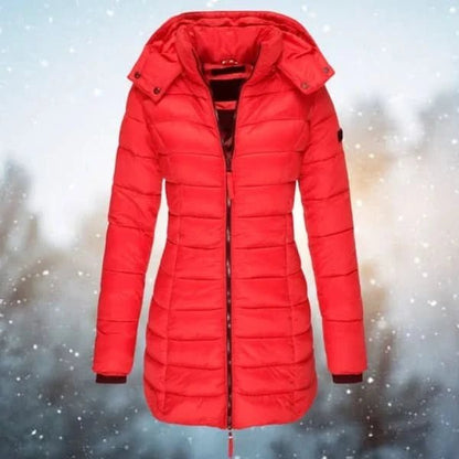 Longline Hooded Puffer Jacket