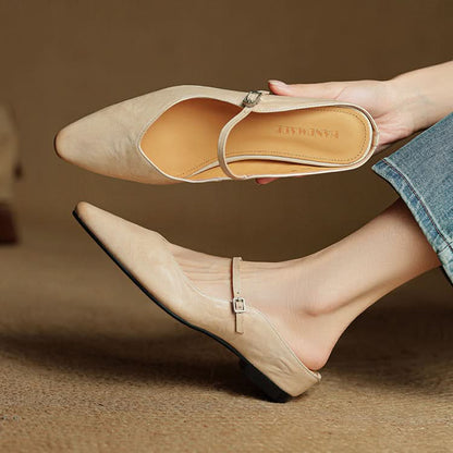 Open-Toe Lace Mules for Everyday Elegance