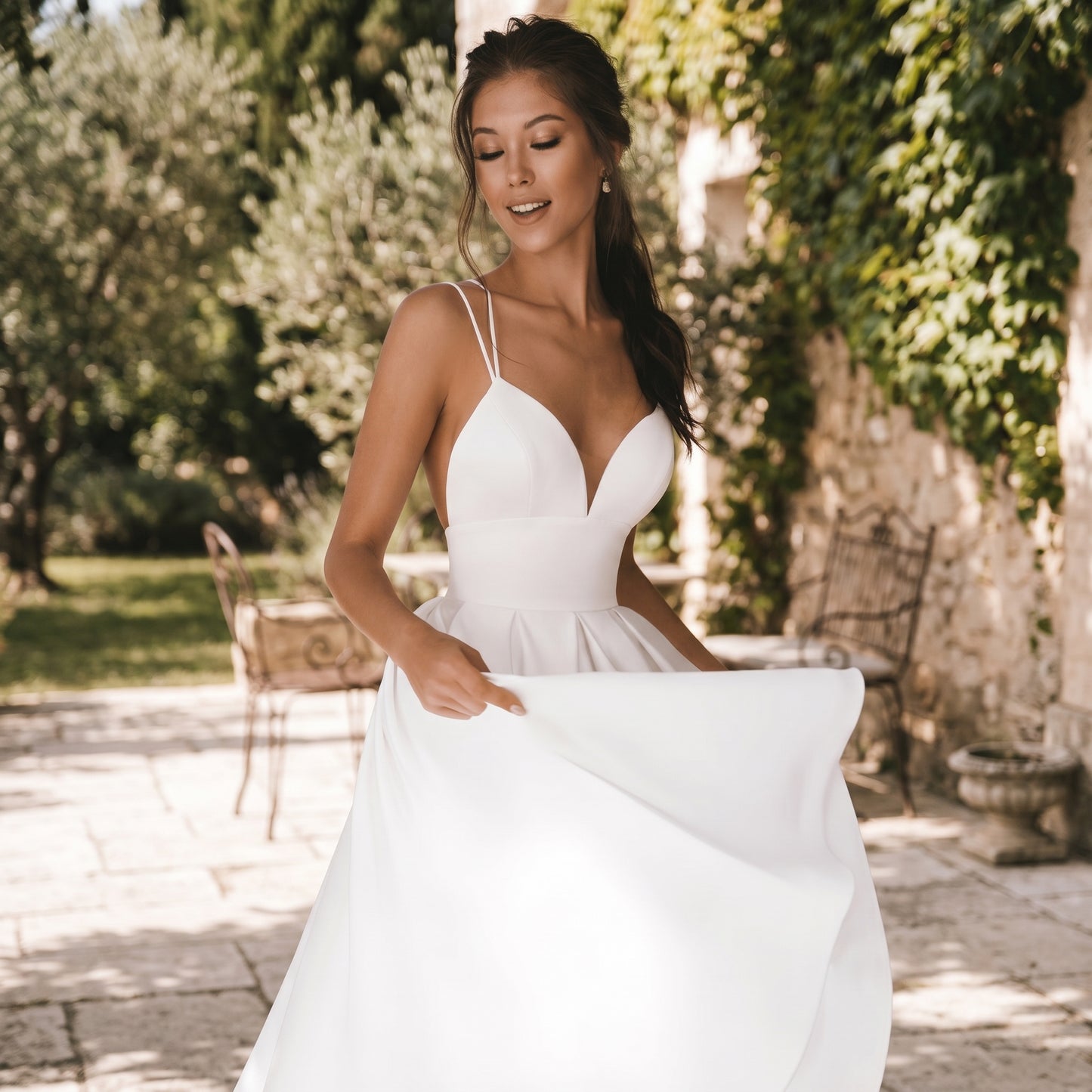 Enchanted Evening A-Line Maxi Dress