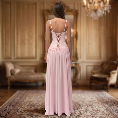 Vestido Maxi para Ocasiones con Encanto Elegante