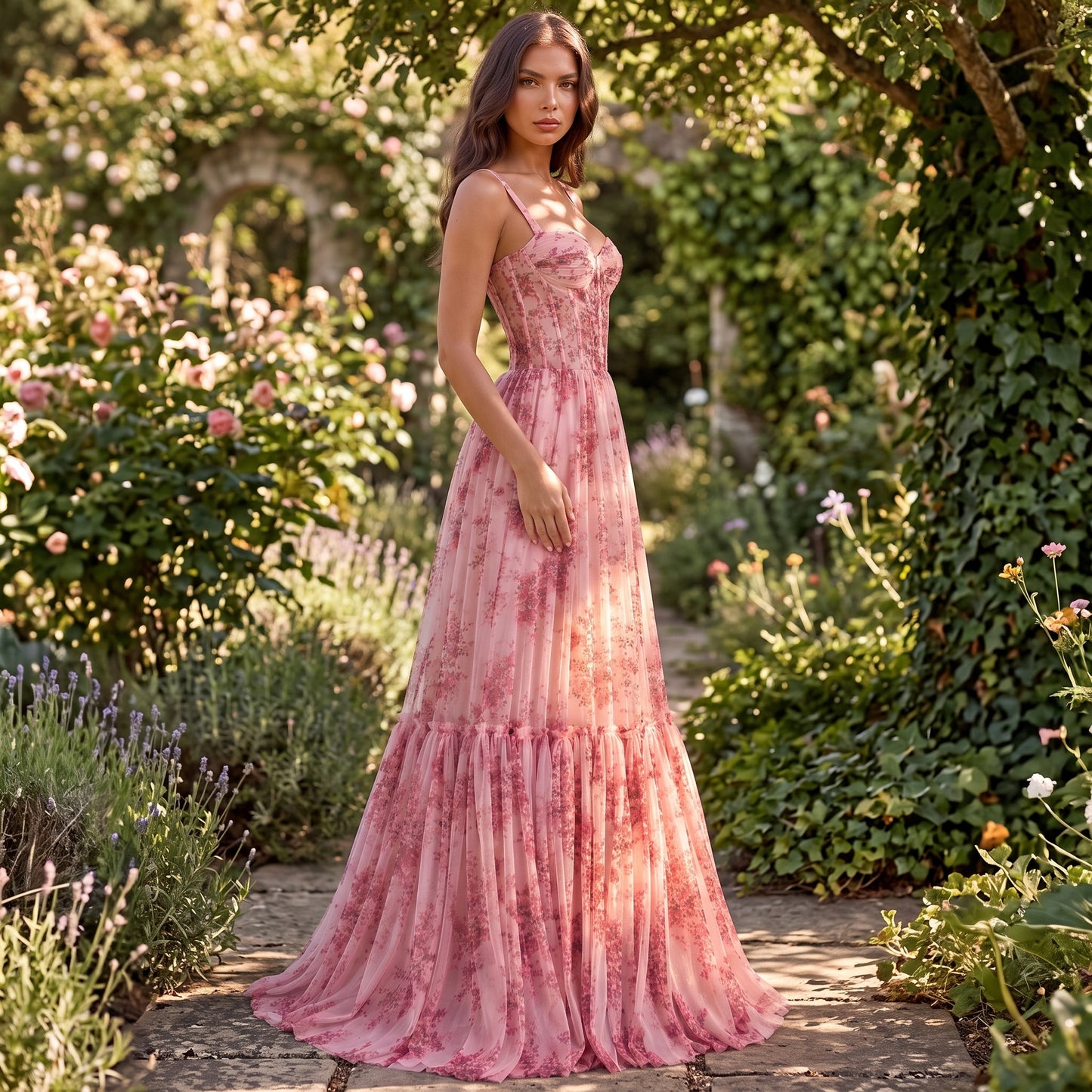 Elegantes Neckholder-Kleid für besondere Anlässe