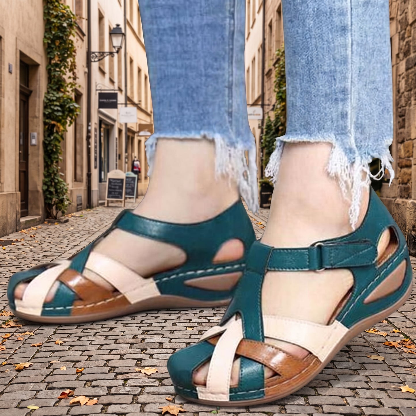 Vintage Comfort Walking Sandals