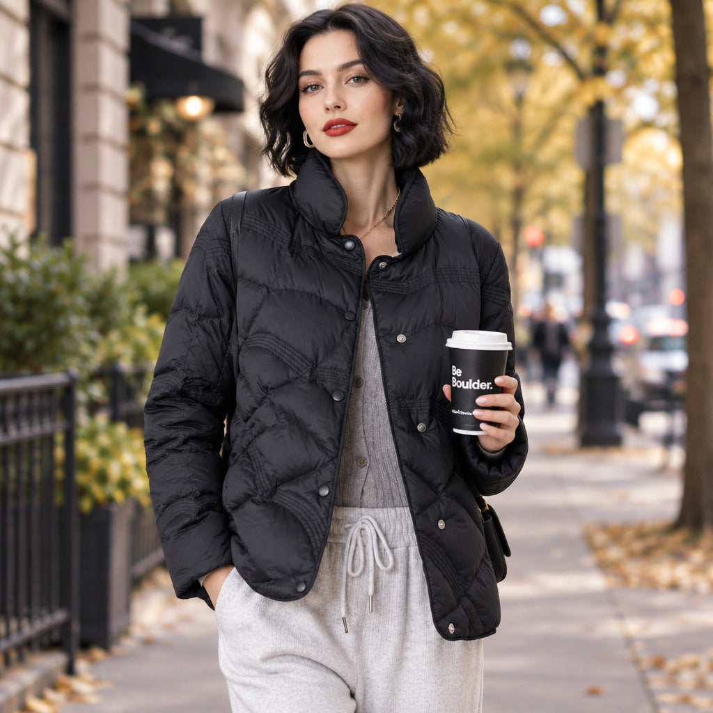 Casual Winter Puffer Coat for Everyday Warmth