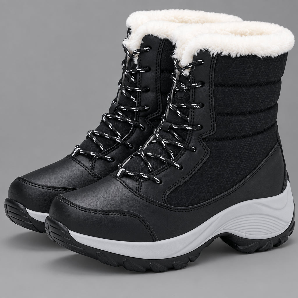 Platform Snow Boots for Winter Comfort