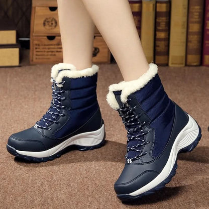 Platform Snow Boots for Winter Comfort