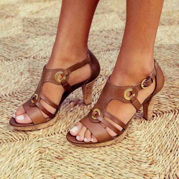 Statement Heeled Sandals